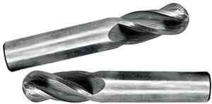 4 Flute Single End Ball Carbide End Mill