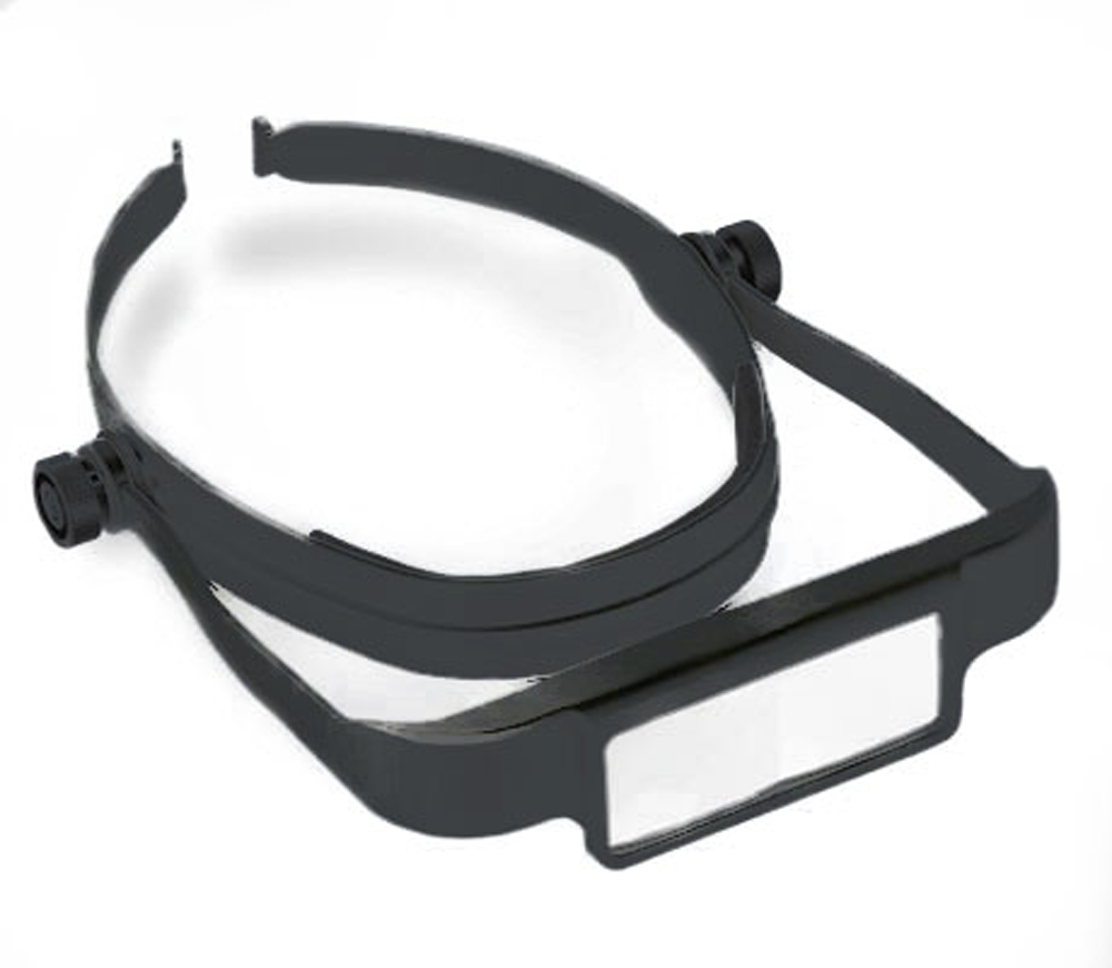 Donegan OSC OptiSIGHT Binocular Magnifying Visor, Black