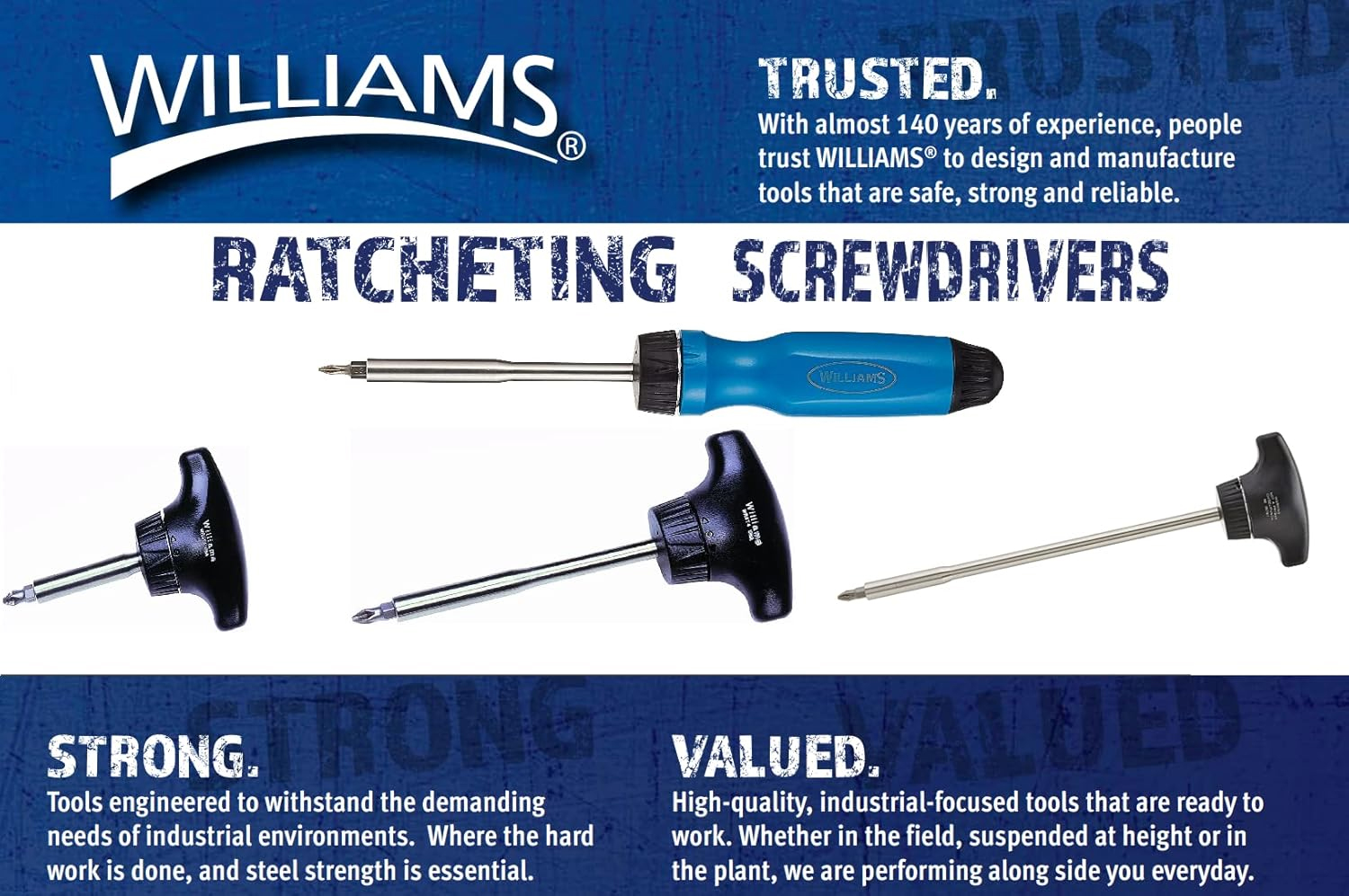 ★tmsjh70 JH Williams Magnetic Ratcheting ScrewDriver with Comfort Grip 9