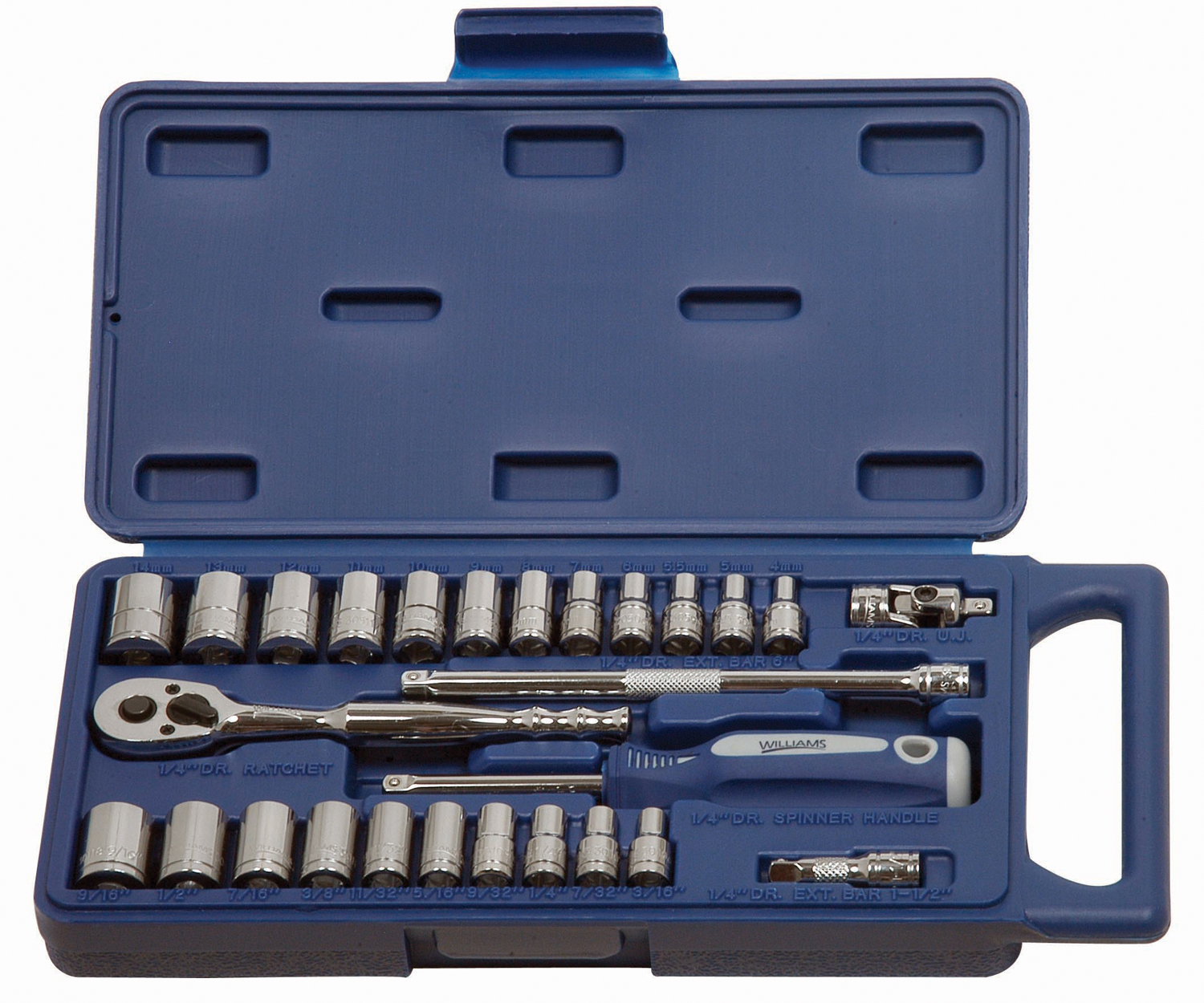 WILLIAMS 27PC 1/4DR SCK DDR Tool Set (50661A)