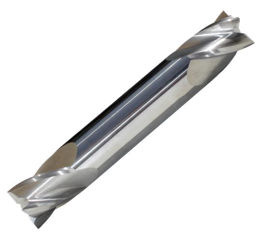 9/16" Solid Carbide End Mill - 4 Flute, Center Cutting, 30° Helix, USA Made