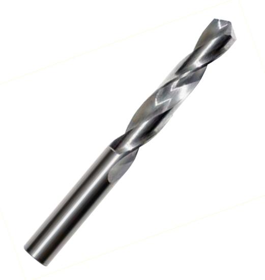 40 (.0980") Diameter Jobber Length Carbide Twist Drill, 118° Split Point,  Bright Finish, 1.000" Flute, 2" OAL