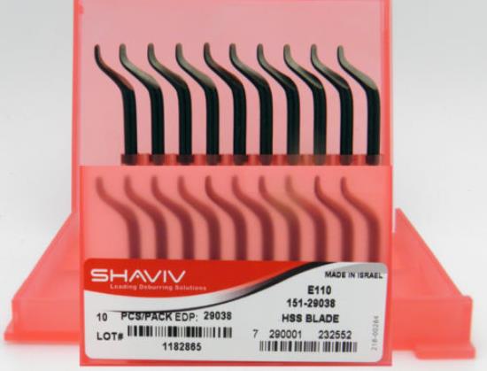 SHAVIV 29013 B10 Solid Carbide Blades (B10C) (Pack of 10