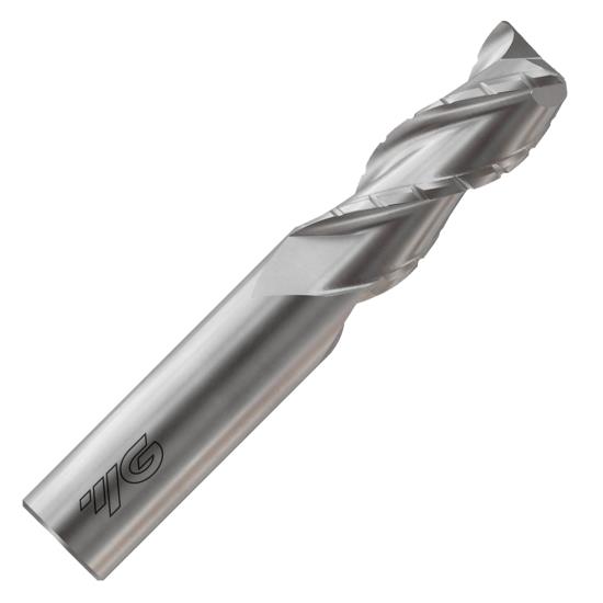 3/8 dia x1LOC x 2 1/2 long 2 Flute High Performance Aluminum Carbide End Mill