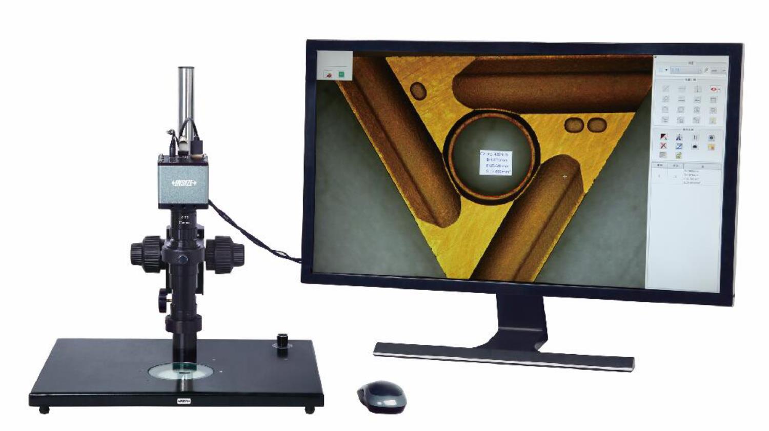 Microscope Measuring System INSIZE ISM-DL500 High-Definition Measuring Microscope, Resolution: 3072 ...