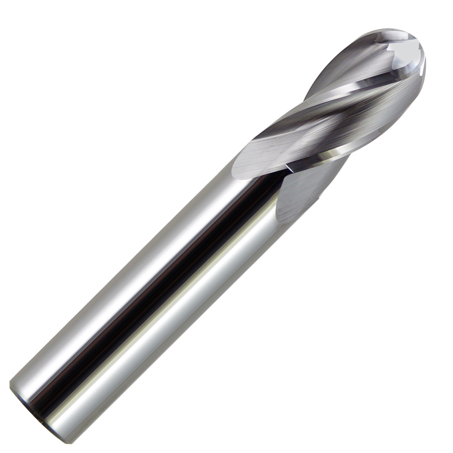 5//16 3 Flute Single END STUB Length AlTiN Coated Carbide Ball END Mill