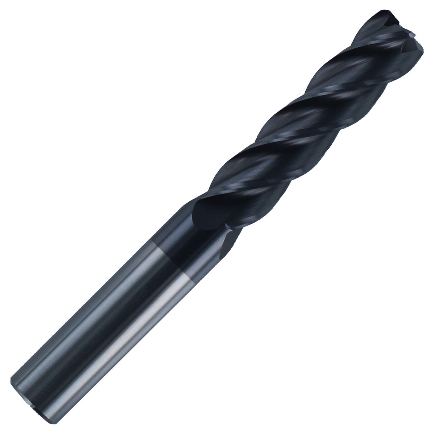 3//8/" 4 Flute Single End Variable Index HP Carbide End Mill AlCrTiN Coated