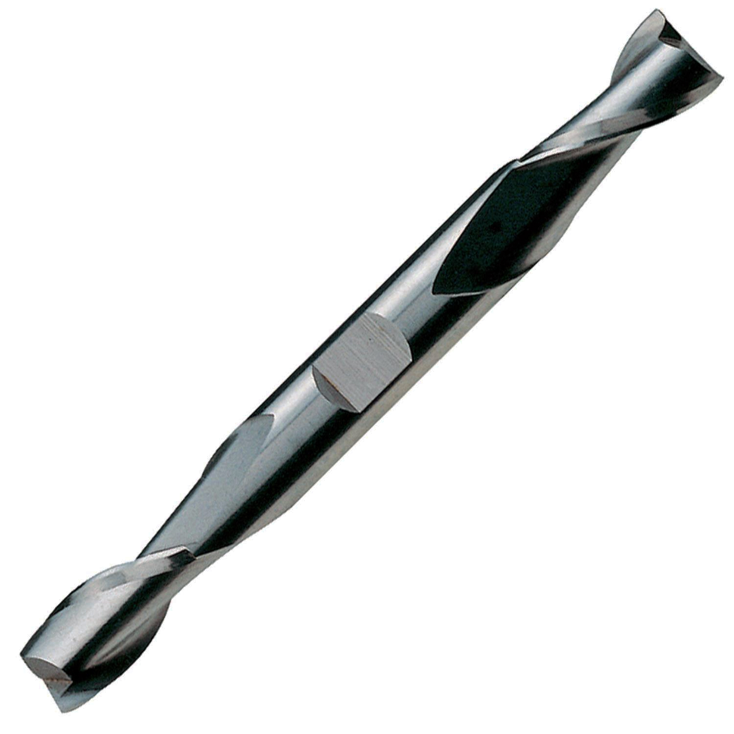 NK-END MILL 2FT LONG Φ12L 12mm 2 Flute Ball Nose Single End Carbide End Mill, Bright