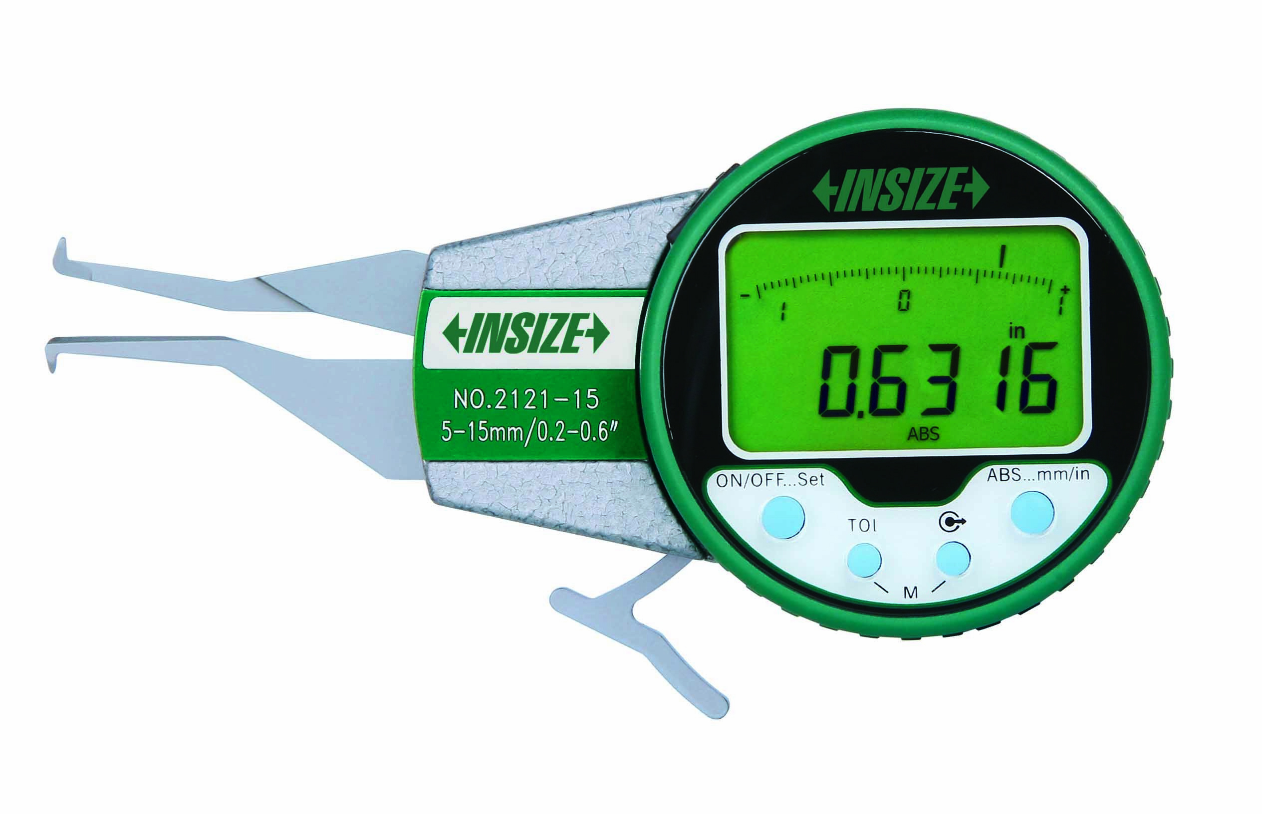 Electronic Internal Caliper Gages, .21.0"/525mm, Resolution .0002"/0