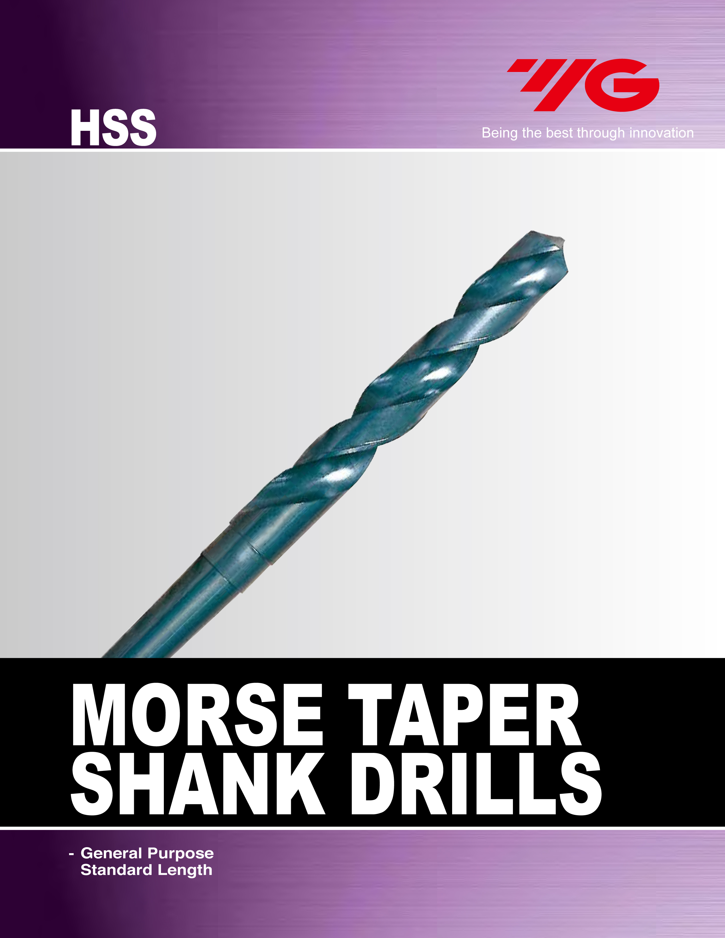 11/2" Diameter MT4 Morse Taper Shank Twist Drill HSS (M2) 118Deg
