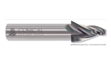 Conical 15.0 Degree Tapered End Mills