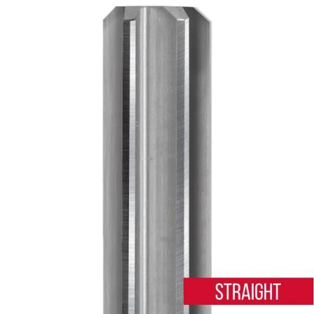 Stub Length - Straight Flute