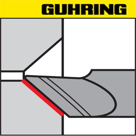 System 104 Bore Chamfering Inserts - 45°, 60° & 75° Lead