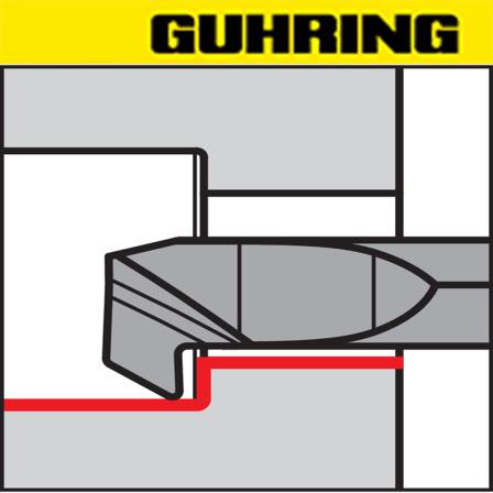 System 104, 106 & 108 Boring & Back Boring 90° Inserts - 0° Face Angle, 32° Radial Relief