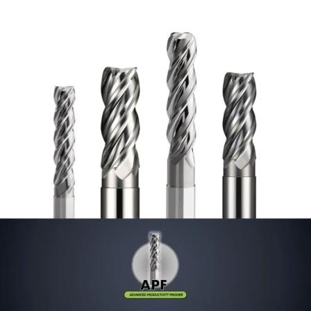 S-Carb-APF: Advanced Productivity Finishers For Aluminum 4 Flute Coolant-Through