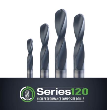 Series 120: Diamond Coated Carbide Drills For Composites