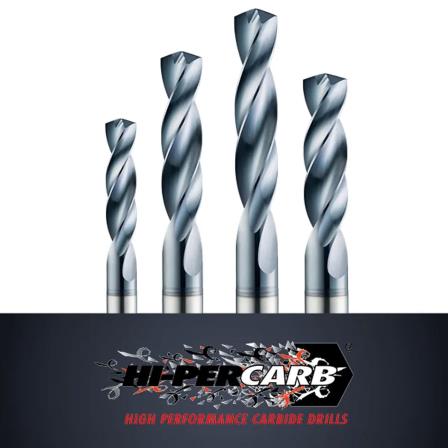 Hi-PerCarb® Series 135: Universal High Performance Carbide Drills For Materials To HRc50