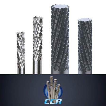 Series 20-CCR: Solid Carbide Carbon Composite Routers For CFRP, Right Hand Cut & Left Hand Cut