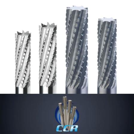 Series 31-CCR: Solid Carbide Coarse Cut Carbon Composite Routers For CFRP, Right Hand Cut