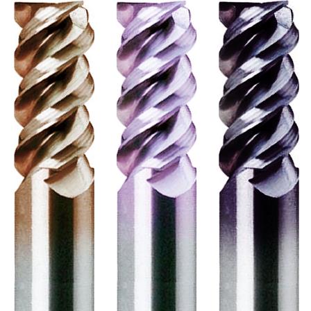 Series 320-60 - 6 Flute 60° Hi-Helix Finishers - Universal Finisher: Light Periphery Milling (Ultra-Tool)