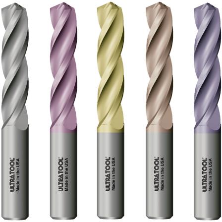 3 Flute Jobber Length Solid Carbide Drills