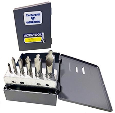 Carbide Center Drill Sets (Combined Drill & Countersink Sets)