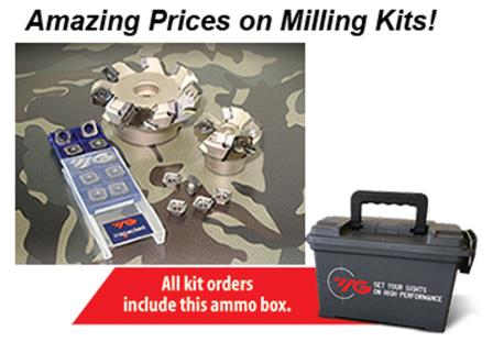 Indexable Insert Milling Kits