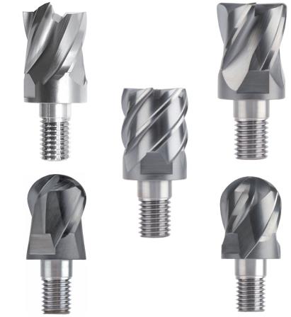 i-Smart Modular Carbide End Mill Heads 3/8
