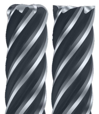 TiMill Hi-Performance Carbide End Mills for Titanium