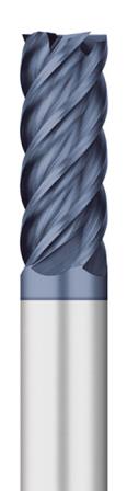 45° Helix 5 Flute Carbide End Mills