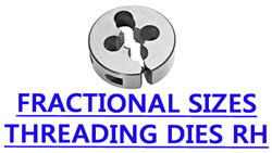 Fractional Round Adjustable Dies