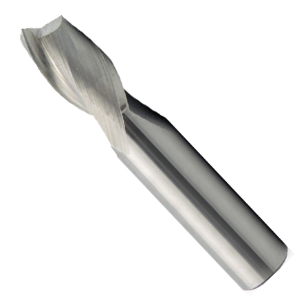2 Flute Single Square End