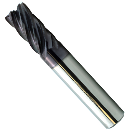 6 Flute With Corner Radius