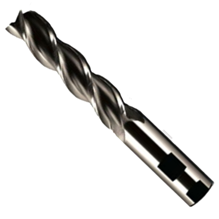 3 Flute Single End High Helix