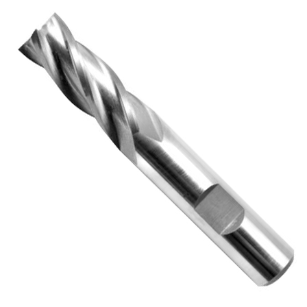 4 Flute Single Square End