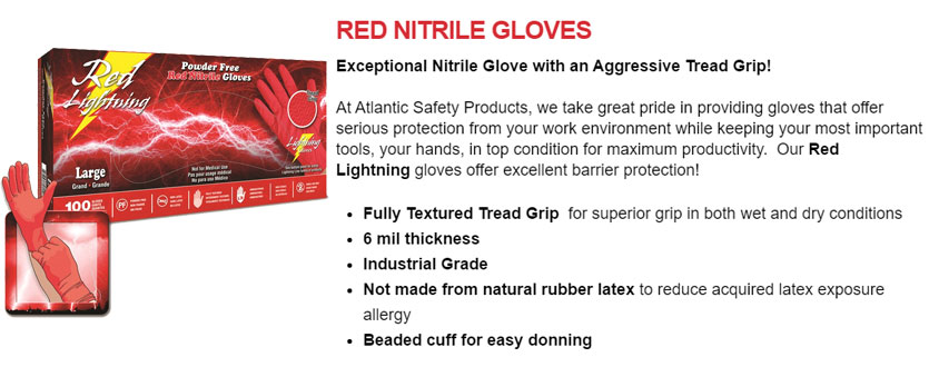 Red Lightning Gloves Red Lightning Gloves