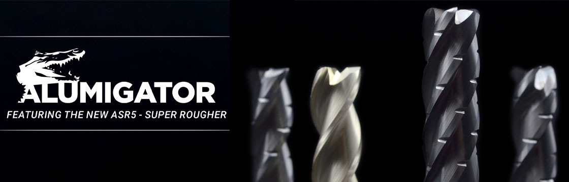 Alumigators HP Carbide End Mills for Aluminum