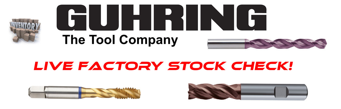 Guhring The Tool Company Live Stock Check Guhring The Tool Company