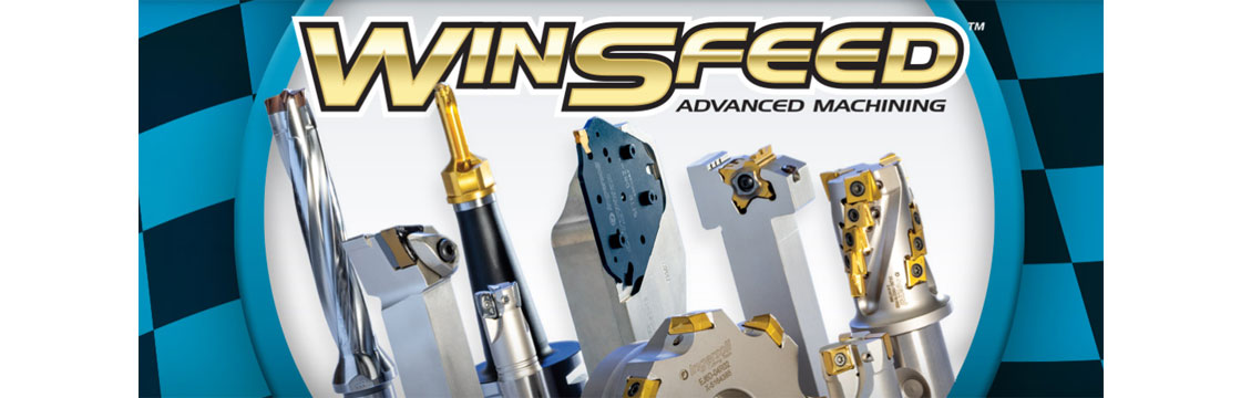 Ingersoll Winspeed high feed milling tools featuring indexable cutters and carbide inserts designed for high productivity metal removal in steel stainless and high temp alloys