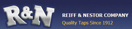 Reiff and Nestor Pipe Taps on Sale