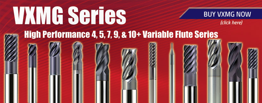 Melin VXMG High Performance Carbide End Mills VXMG End Mills