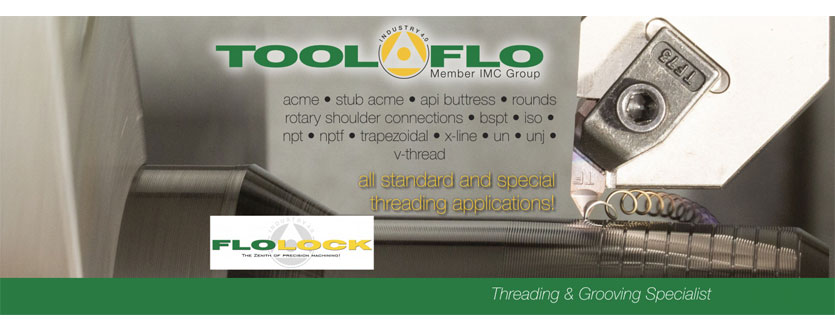 FloLock Threading and Grooving Top Notch Inserts