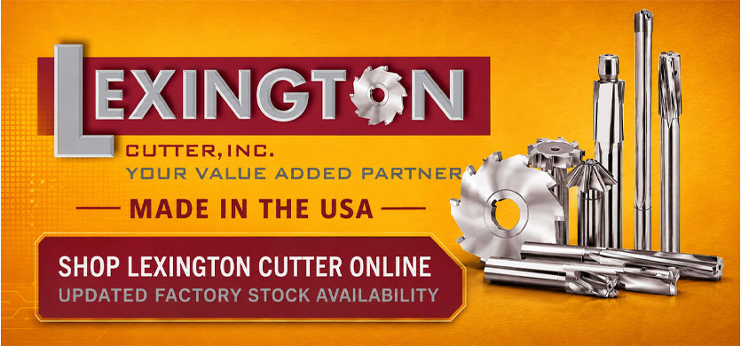 Lexington Cutter carbide-tipped and solid carbide cutting tools made in the USA