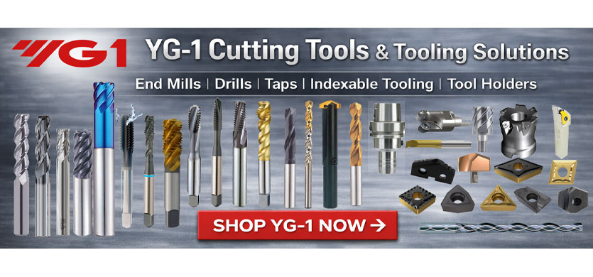 YG-1 cutting tools end mills drills taps indexable tooling tool holders gold drills Suncoast Tools